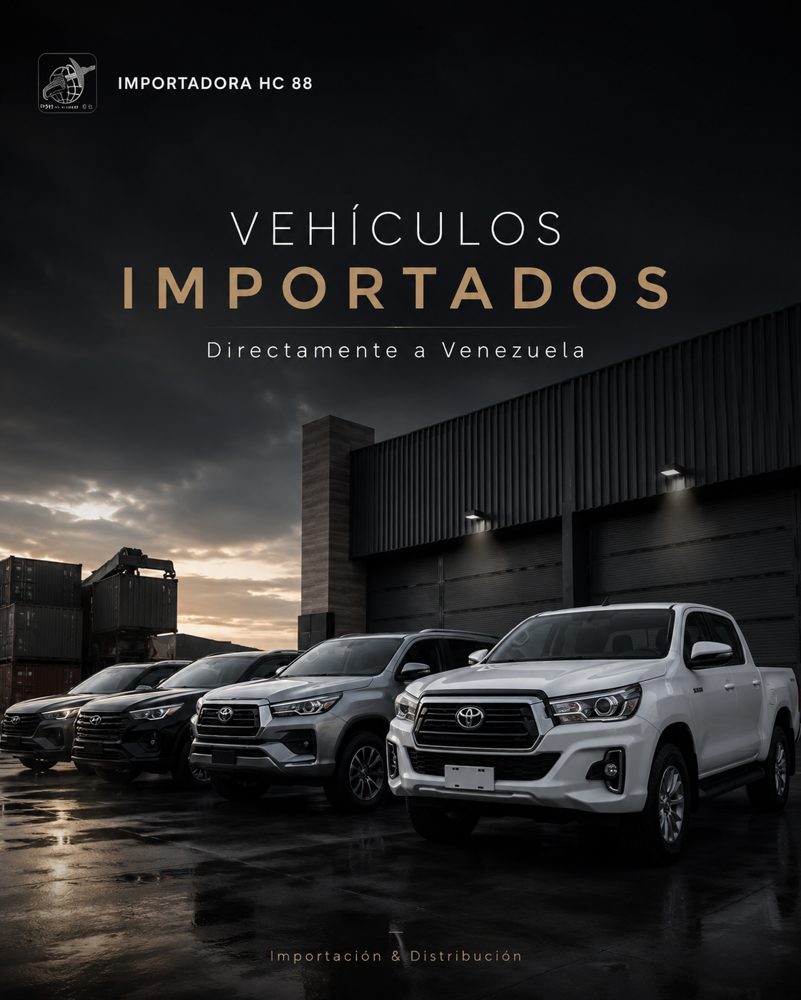 Vehículos Importados — Importadora HC 88